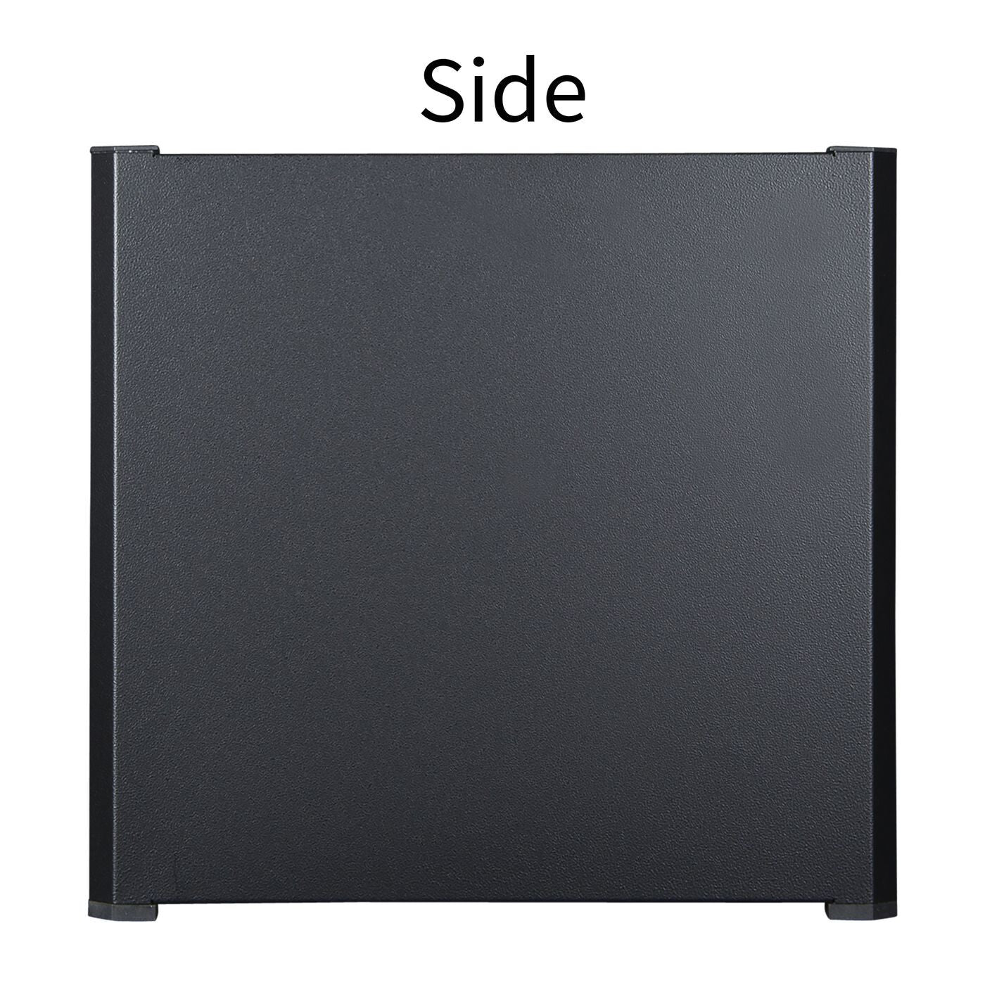 Lanview RWM06U56BL rack cabinet 6U Wall mounted rack Black