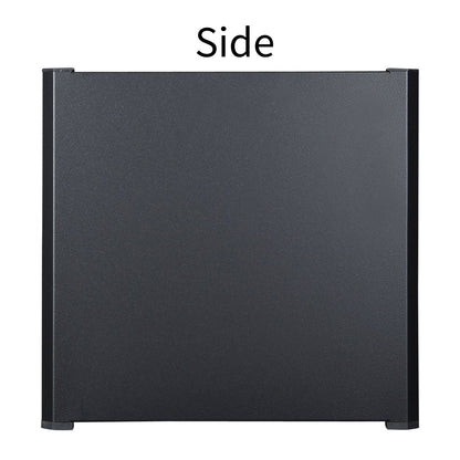 Lanview RWM06U56BL rack cabinet 6U Wall mounted rack Black