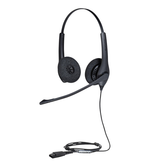 Jabra BIZ 1500 Duo QD EMEA headset, Head-band, Wired connection, Boom microphone, Office/Call center