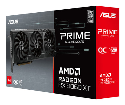 ASUS Prime Radeon RX 9060 XT O16G AMD 16 GB GDDR6