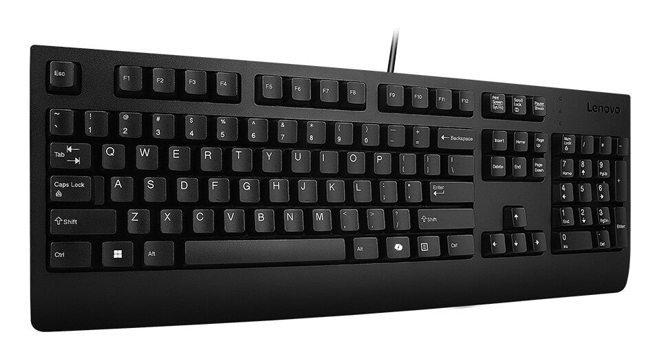 Lenovo Preferred Pro II keyboard Home/Office USB German Black