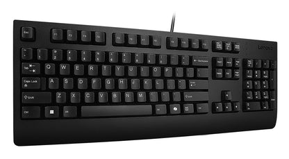 Lenovo 4Y41R64611 keyboard Home/Office USB Finnish, Swedish Black