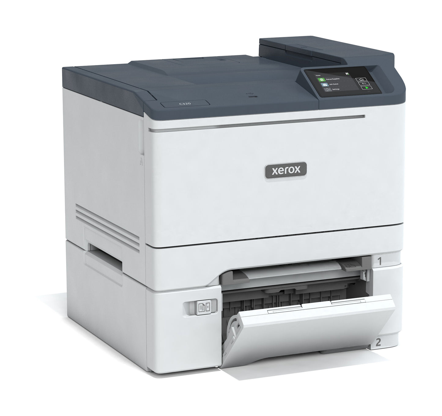 Xerox C320 A4 33ppm Wireless Duplex Printer PS3 PCL5e/6 2 Trays Total 251 Sheets