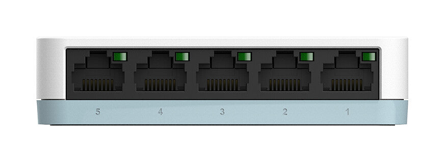 D-Link DGS-1005D/E network switch Unmanaged L2 Gigabit Ethernet (10/100/1000) White