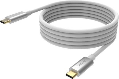 Vision TC 4MUSBC USB cable USB 3.2 Gen 2 (3.1 Gen 2) 4 m USB C White