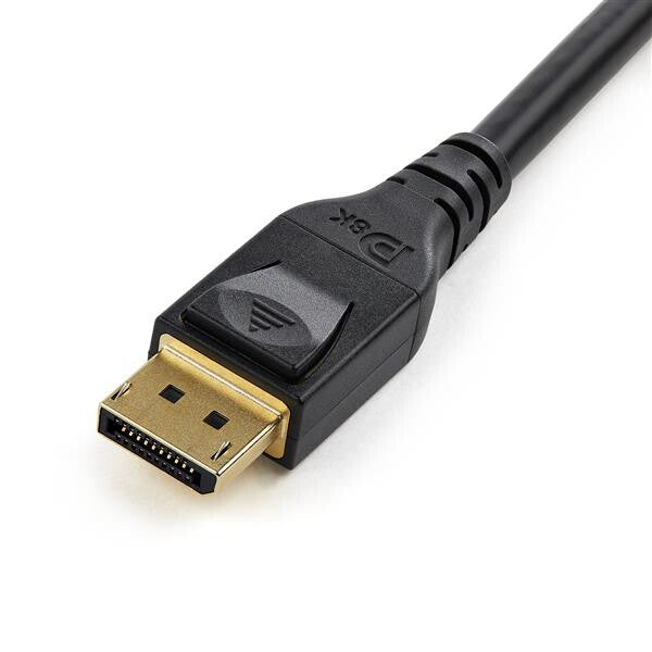 StarTech.com 4 m VESA Certified DisplayPort 1.4 Cable - 8K 60Hz HBR3 HDR - 13 ft Super UHD DisplayPort to DisplayPort Monitor Cord - Ultra HD 4K 120Hz DP 1.4 Slim Video Cable M/M DP Connector