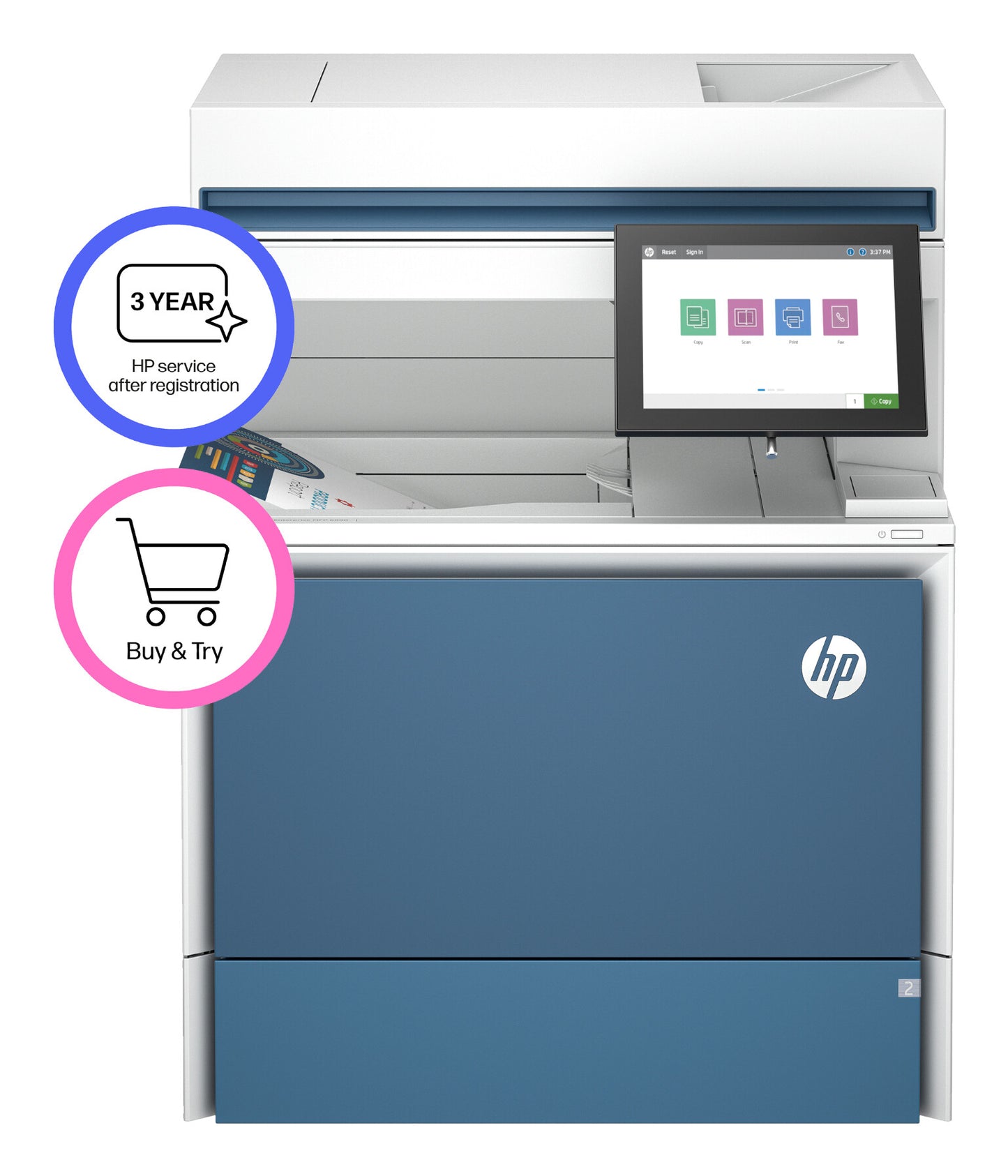 HP Color LaserJet Enterprise MFP 6800dn Printer