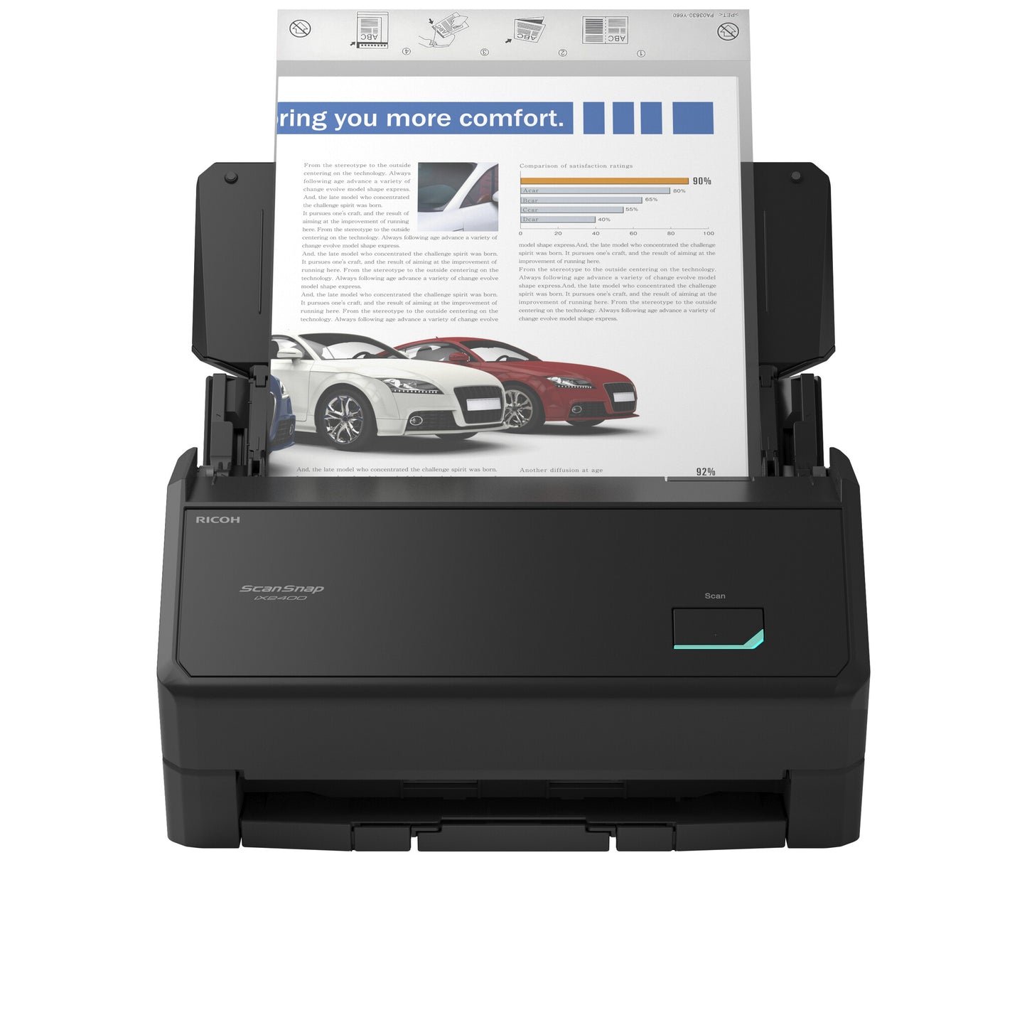 Ricoh ScanSnap iX2400 ADF scanner 600 x 600 DPI A4 Black