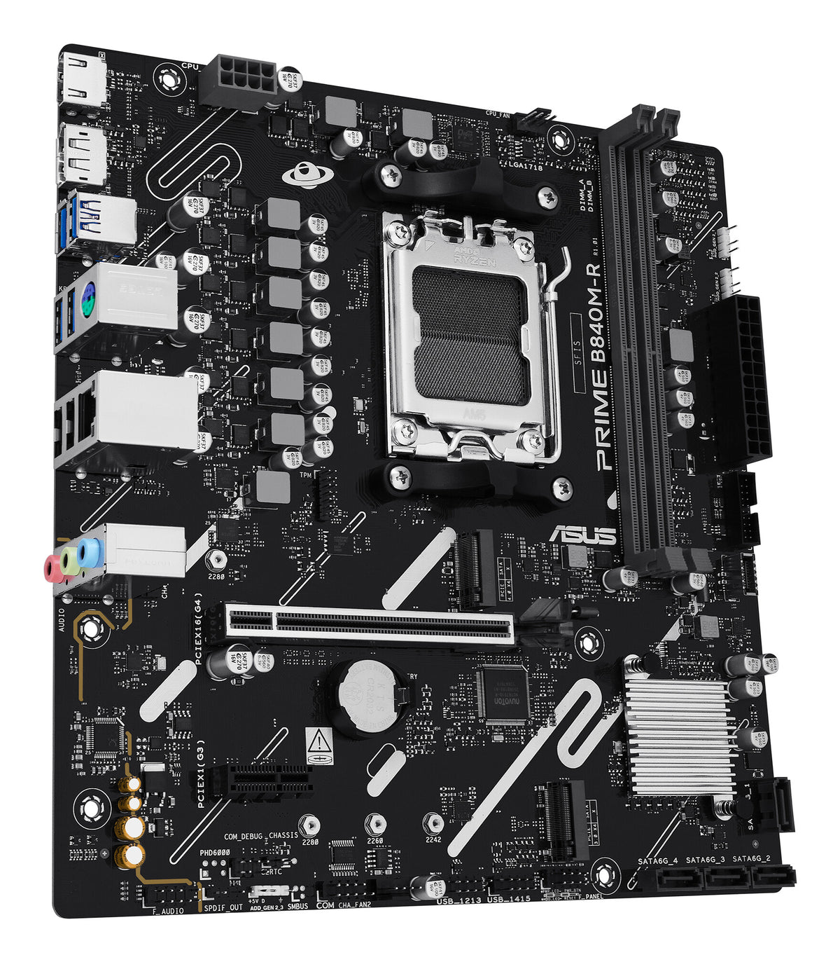 ASUS PRIME B840M-R AMD B840 Socket AM5 micro ATX
