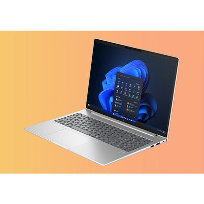 HP EliteBook 6 G1ah AMD Ryzen™ 5 220 Laptop 40.6 cm (16") WUXGA 24 GB DDR5-SDRAM 512 GB SSD Wi-Fi 6E (802.11ax) Windows 11 Pro AI PC Silver