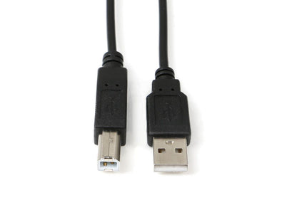 Microconnect USBAB05B USB cable USB 2.0 0.5 m USB A USB B Black