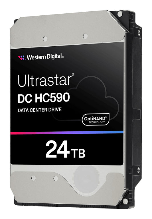 Western Digital DC HC590 internal hard drive 24 TB 7200 RPM 3.5" Serial ATA