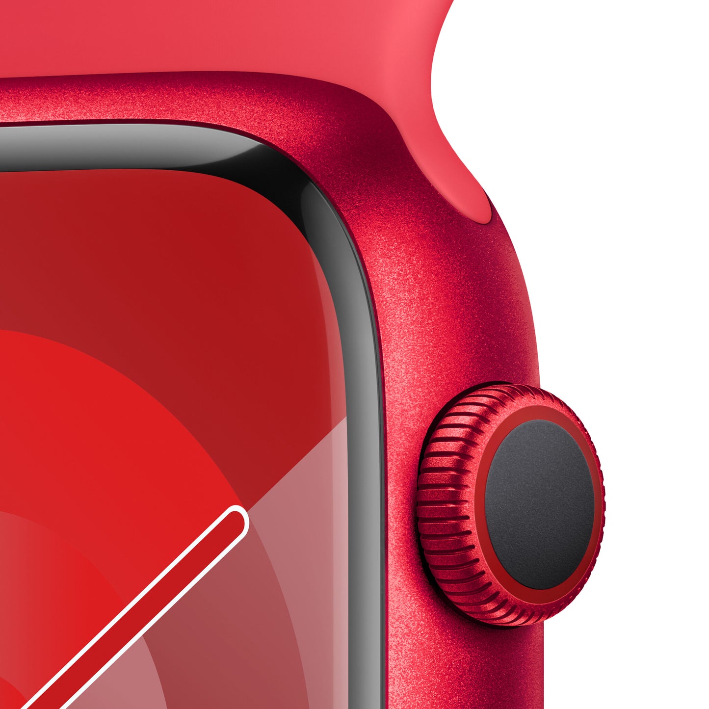 Apple Watch Series 9 GPS + Cellular 45mm (PRODUCT)RED Aluminium Case w/ (PRODUCT)RED Sport Band - M/L