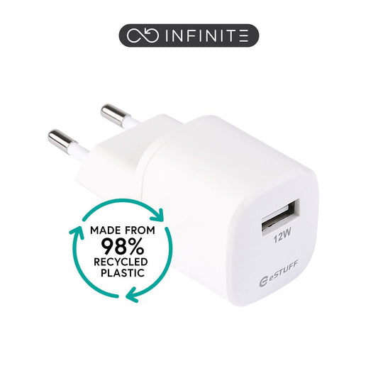 eSTUFF ES637001-BULK mobile device charger Smartphone White AC Indoor