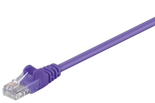 Microconnect B-UTP503P networking cable Purple 3 m Cat5e U/UTP (UTP)