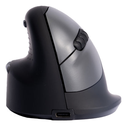 R-Go Tools Ergonomic mouse R-Go HE Break with break software, large (hand size ≥ 185 mm), left-handed, Bluetooth, black
