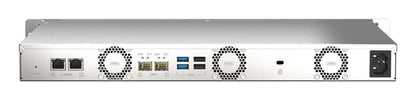 QNAP TS-435XeU NAS Rack (1U) Marvell CN9131 4 GB DDR4 16 TB HDD QNAP QTS Black, Grey