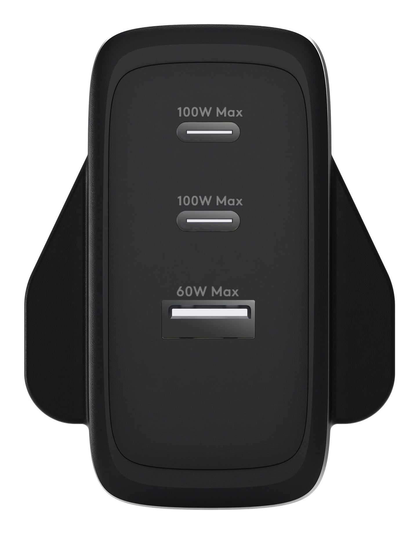 dbramante1928 IT - UK W. Charger - 2xUSB-C 100W + 1xUSB-A - BLK