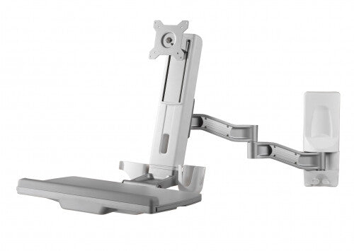 Amer Mounts AMR1WSL monitor mount / stand 61 cm (24") Grey Wall