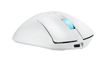 ASUS ROG Keris II Origin WHT mouse Gaming Right-hand RF Wireless + Bluetooth + USB Type-A Optical 42000 DPI