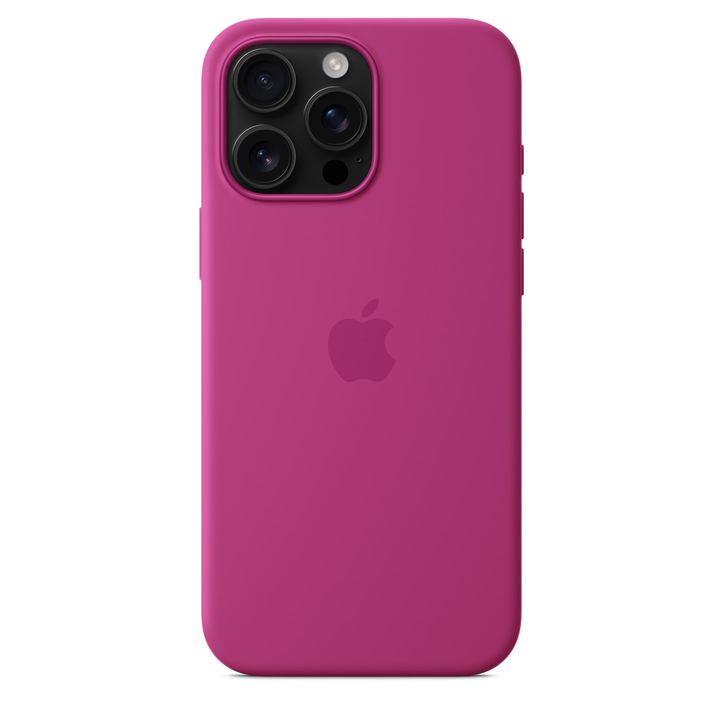 Apple iPhone 16 Pro Max Silicone Case with MagSafe - Fuchsia