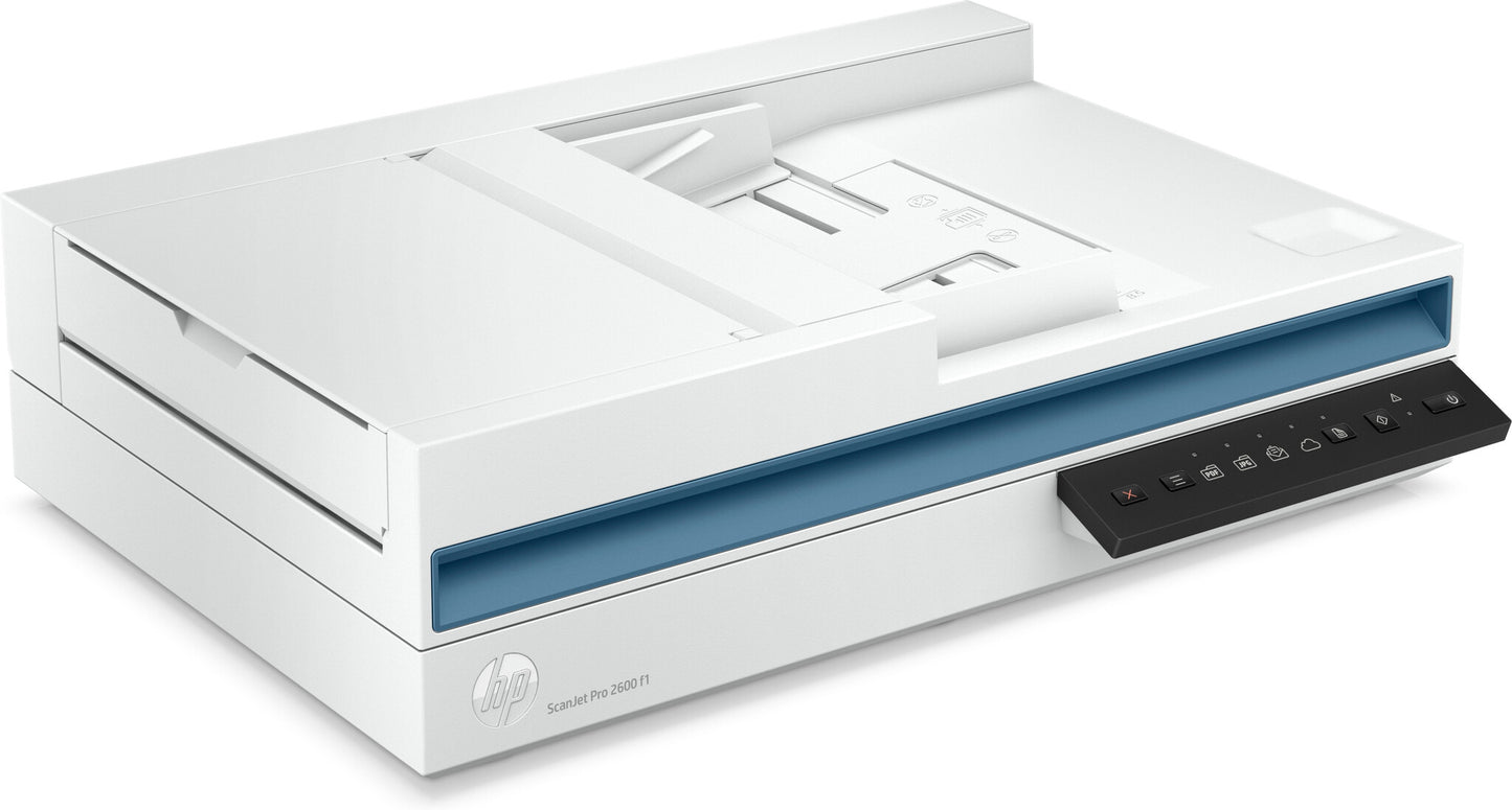 HP Scanjet Pro 2600 f1 Flatbed & ADF scanner 600 x 600 DPI A4 White