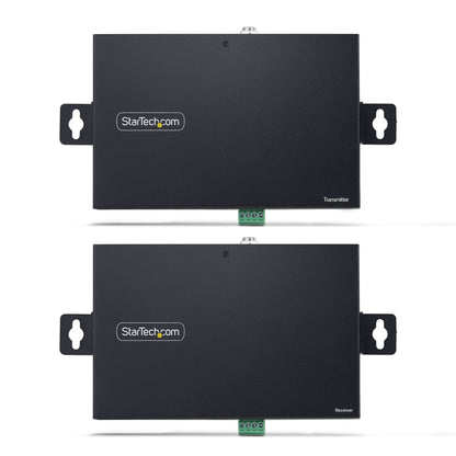 StarTech.com 4-Port USB 3.0 Extender over Ethernet up to 330ft (100m) via Cat6a / Cat7 / Cat8 RJ45 Cable, Extension for Remote USB Devices, 4x USB-A 5Gbps Hub, TAA