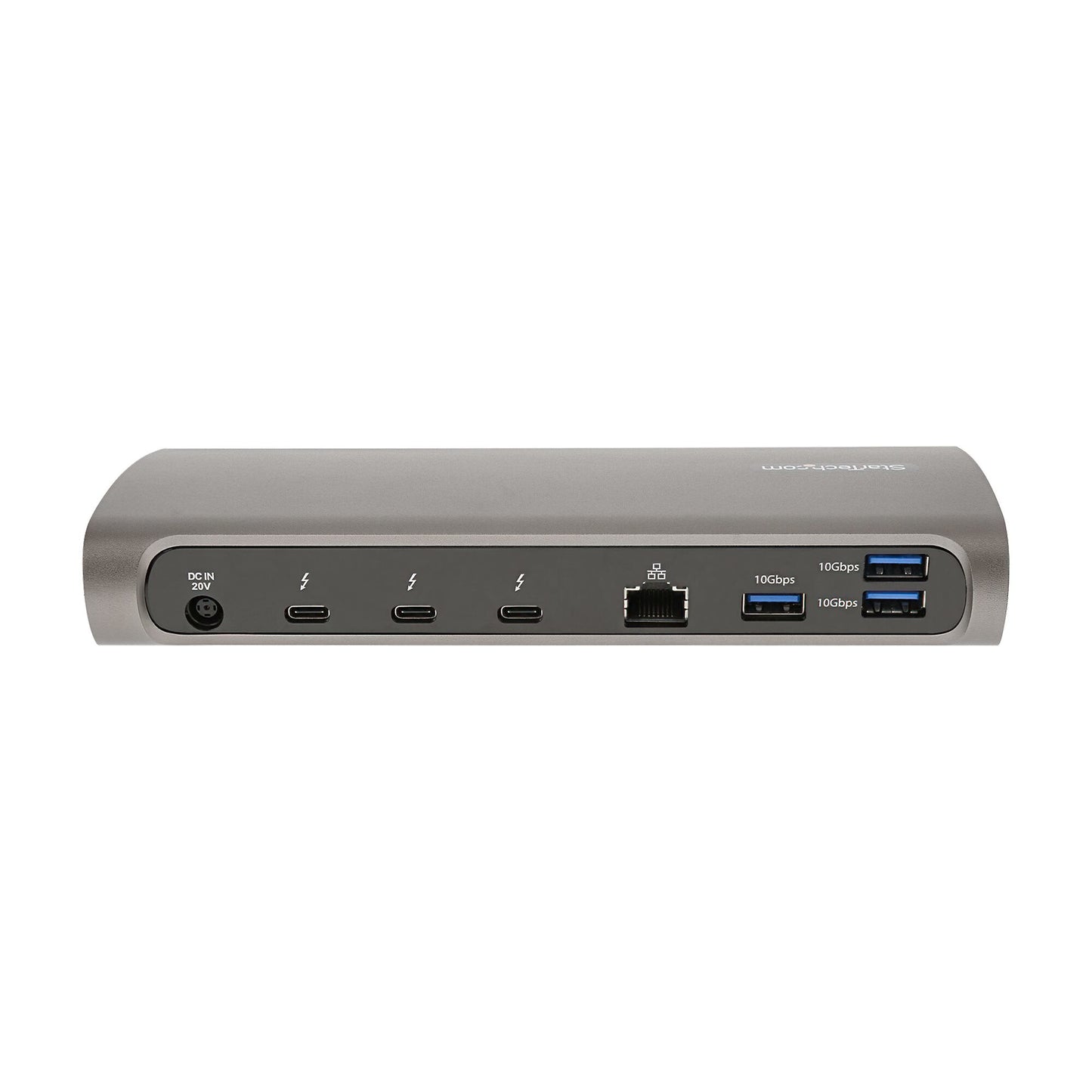 StarTech.com TB4CDOCKUE laptop dock/port replicator Wired Thunderbolt 4 Black, Grey