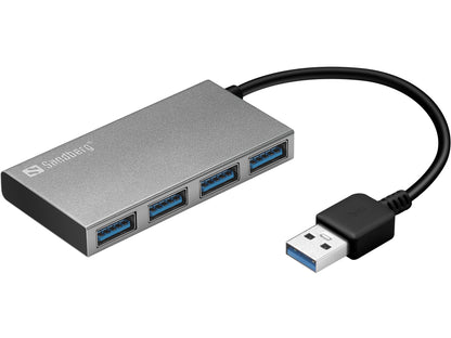 SANDBERG USB 3.0 Pocket Hub - hub -