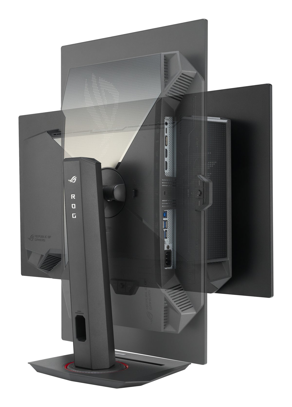ASUS ROG Strix OLED XG27UCDMG computer monitor 67.3 cm (26.5") 3840 x 2160 pixels 4K Ultra HD QD-OLED Black