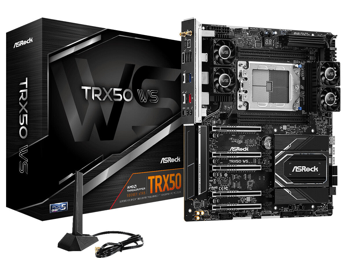 Asrock TRX50 WS AMD TRX50 Socket sTR5 Extended ATX