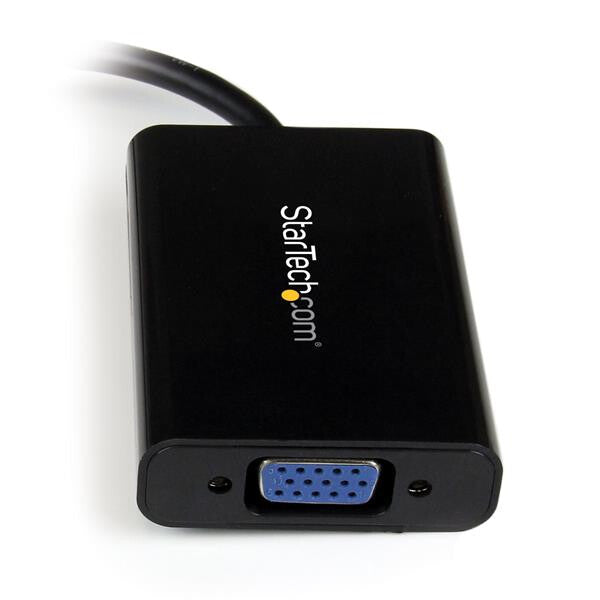 StarTech.com Micro HDMI to VGA Adapter Converter with Audio for Smartphones / Ultrabooks / Tablets - 1920x1080