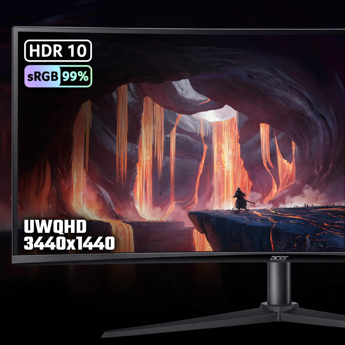 Acer NITRO XZ0 Nitro XZ340CUR J0 Widescreen Gaming LCD Monitor