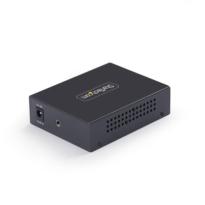 StarTech.com 10GbE Open SFP+ Fiber Media Converter, Standalone 10 Gigabit Ethernet RJ-45 to 10GBASE-X SFP+, Single-Mode / Multi-Mode, 16K Jumbo Frames - TAA