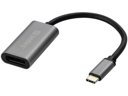 SANDBERG Graphic Adapter - Type C USB - 1 x DisplayPort, DisplayPort