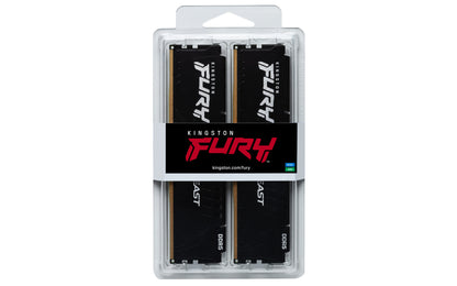 Kingston Technology FURY Beast 64GB 5600MT/s DDR5 CL36 DIMM (Kit of 2) Black EXPO