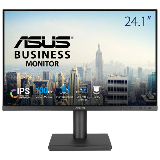 ASUS BE248CFN computer monitor 61.2 cm (24.1") 1920 x 1200 pixels WUXGA LCD Black