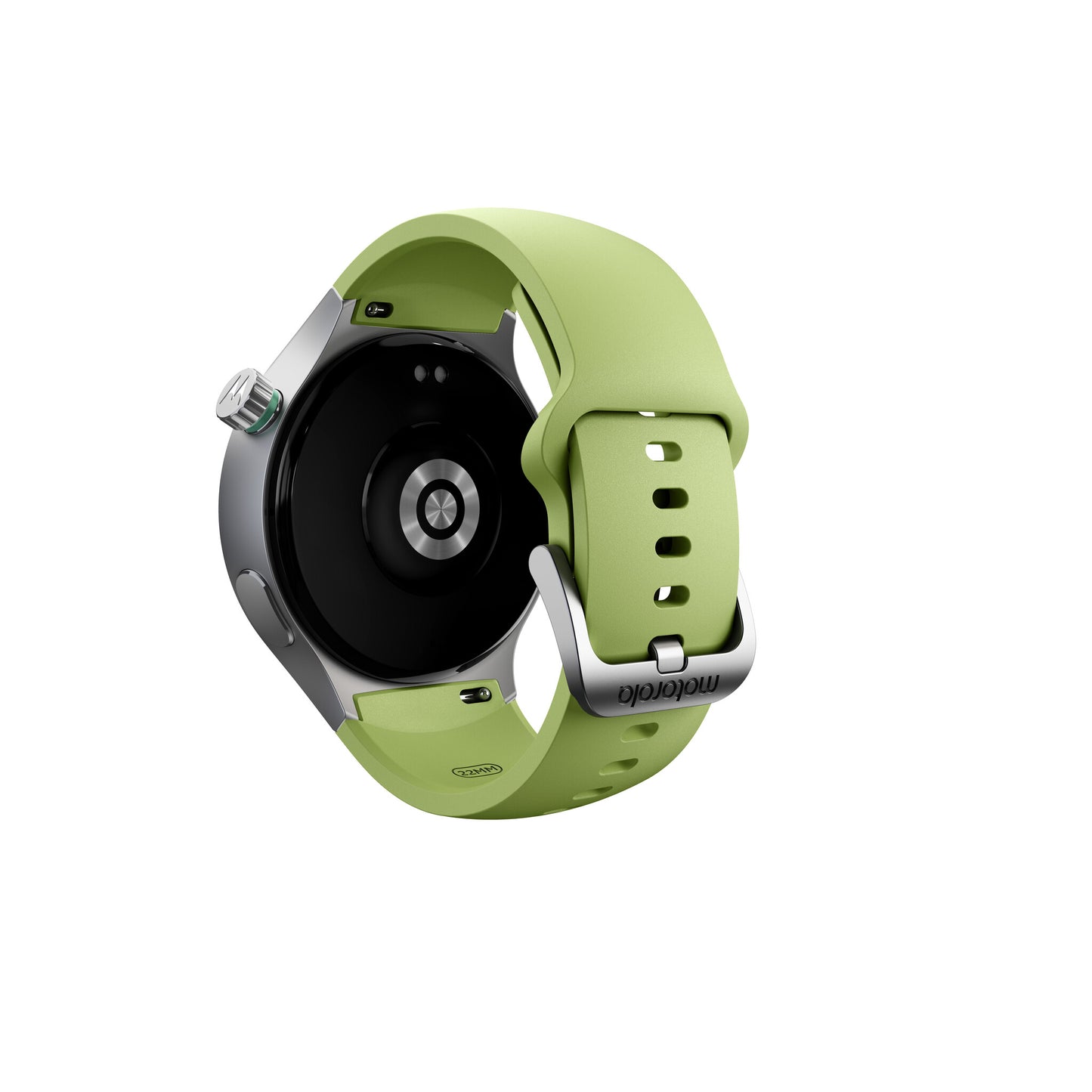 Motorola Moto Watch 3.63 cm (1.43") OLED 47 mm Digital Touchscreen Silver GPS (satellite)