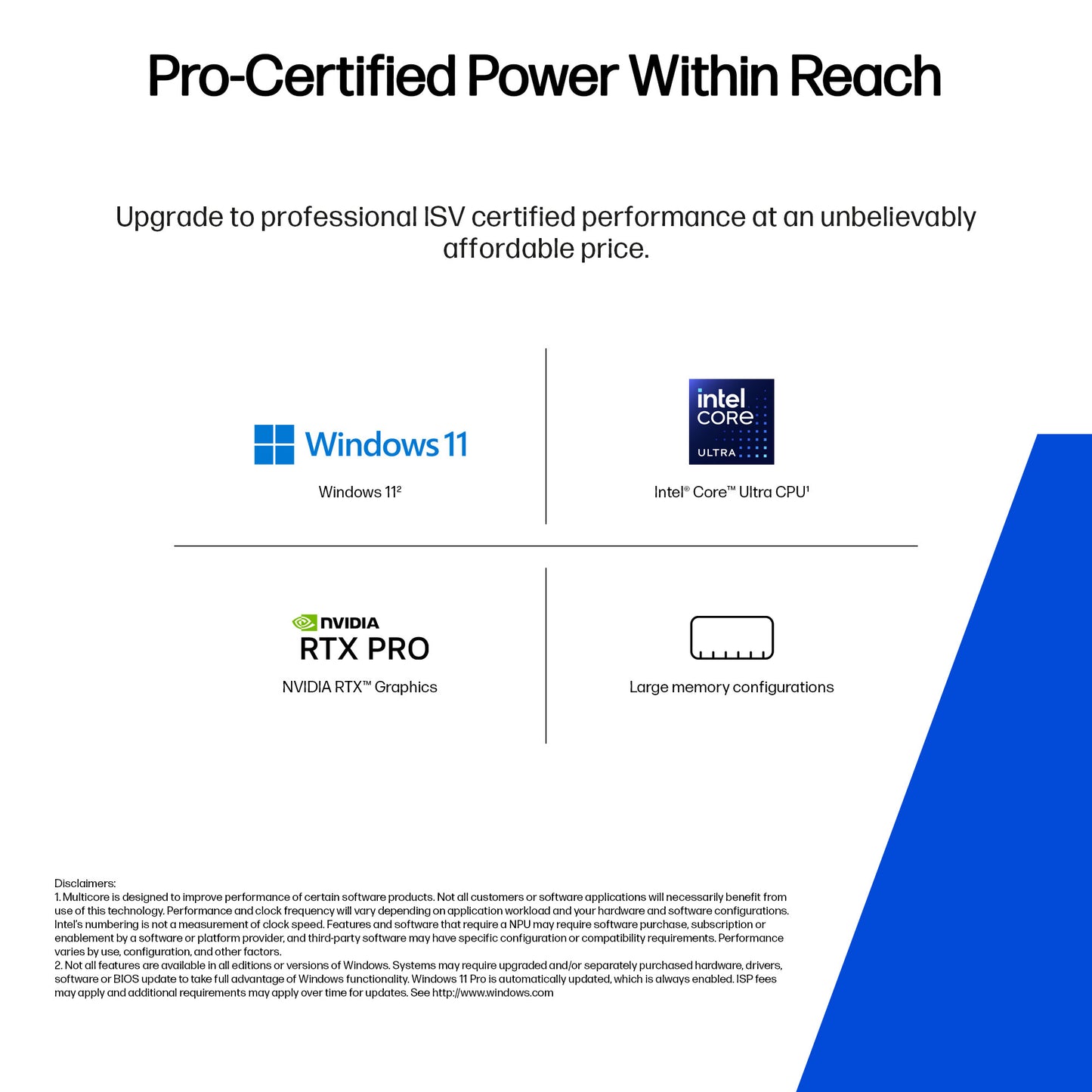 HP Zbook X G1i Data Science Intel Core Ultra 7 255H Mobile workstation 40.6 cm (16") WUXGA 32 GB DDR5-SDRAM 1 TB SSD NVIDIA RTX PRO 2000 Blackwell Wi-Fi 7 (802.11be) Windows 11 Pro AI Workstation, AI PC Silver