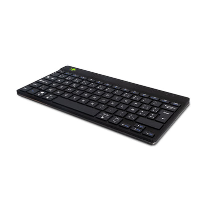 R-Go Tools Ergonomic keyboard R-Go Compact Break, compact keyboard with break software, AZERTY (BE), Bluetooth, black