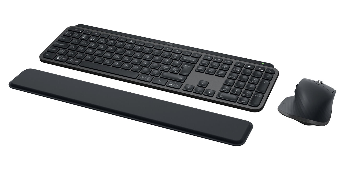 Logitech MX Keys Combo For Business Gen 2 keyboard Mouse included Office RF Wireless + Bluetooth QWERTY UK International Graphite