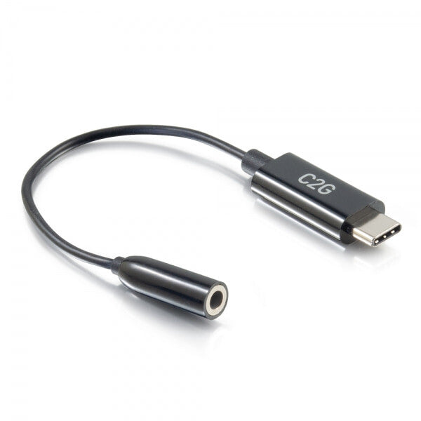 C2G USB-C® to AUX (3.5mm) Adapter Converter