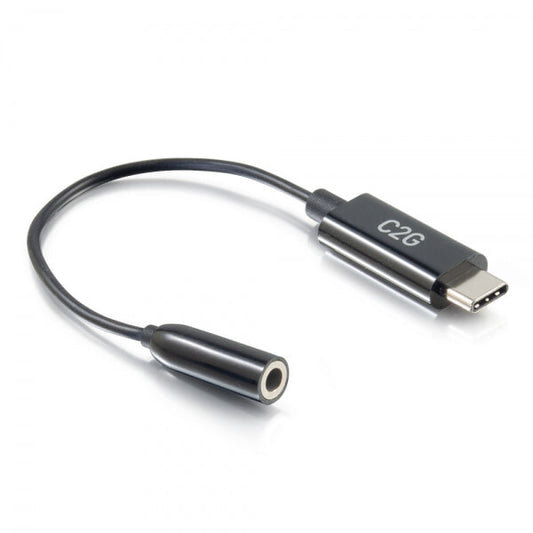 C2G USB-C® to AUX (3.5mm) Adapter Converter