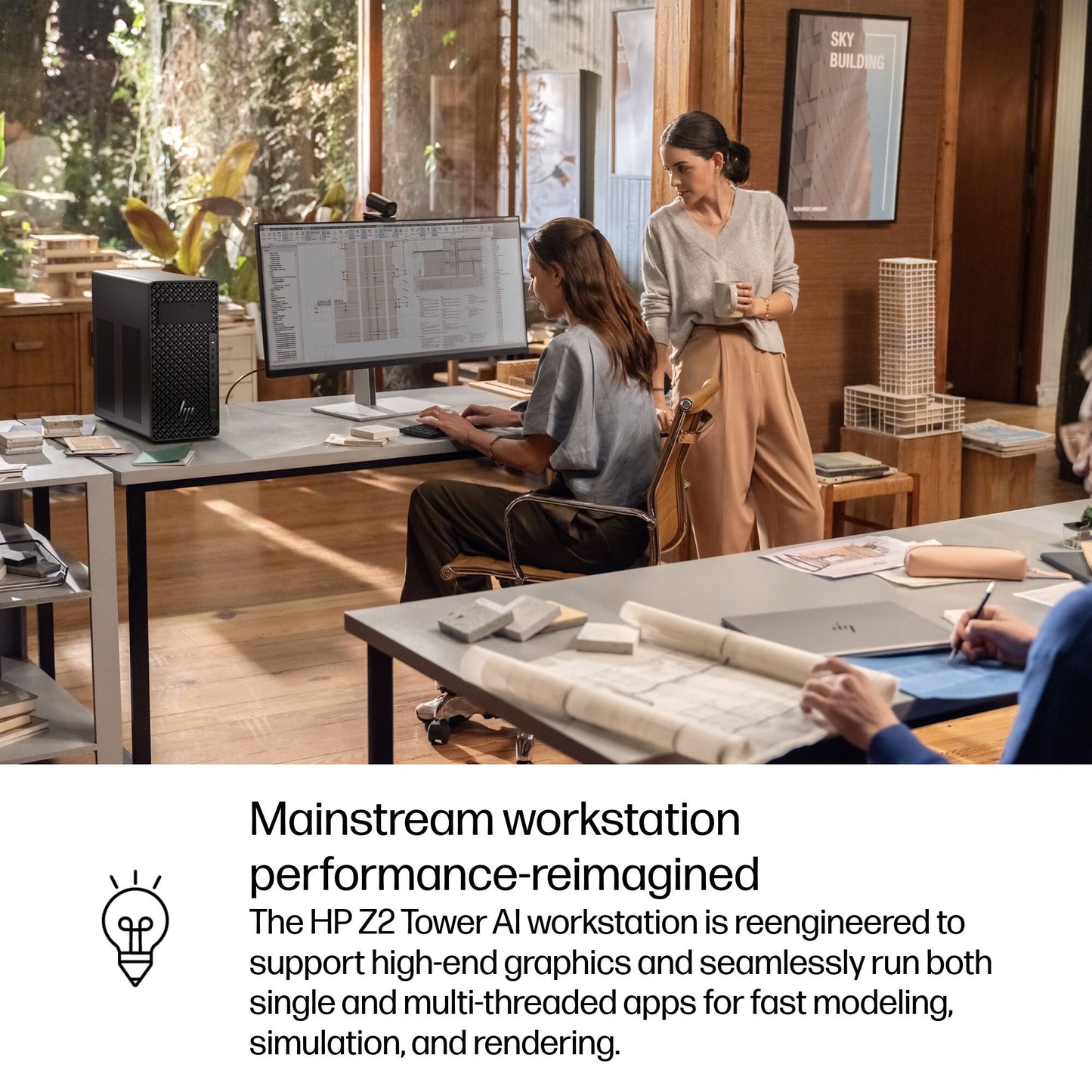 HP Z2 Tower G1i Intel Core Ultra 7 265 16 GB DDR5-SDRAM 1 TB SSD Windows 11 Pro Workstation AI Workstation, AI PC Black