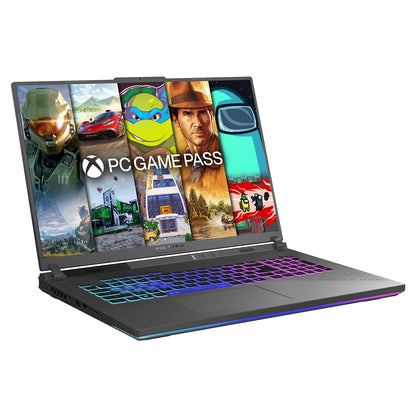 ASUS ROG Strix G18 G814PP-S9018W AMD Ryzen™ 9 7940HX Laptop 45.7 cm (18") WQXGA 32 GB DDR5-SDRAM 1 TB SSD NVIDIA GeForce RTX 5070 Wi-Fi 6E (802.11ax) Windows 11 Home Black, Grey
