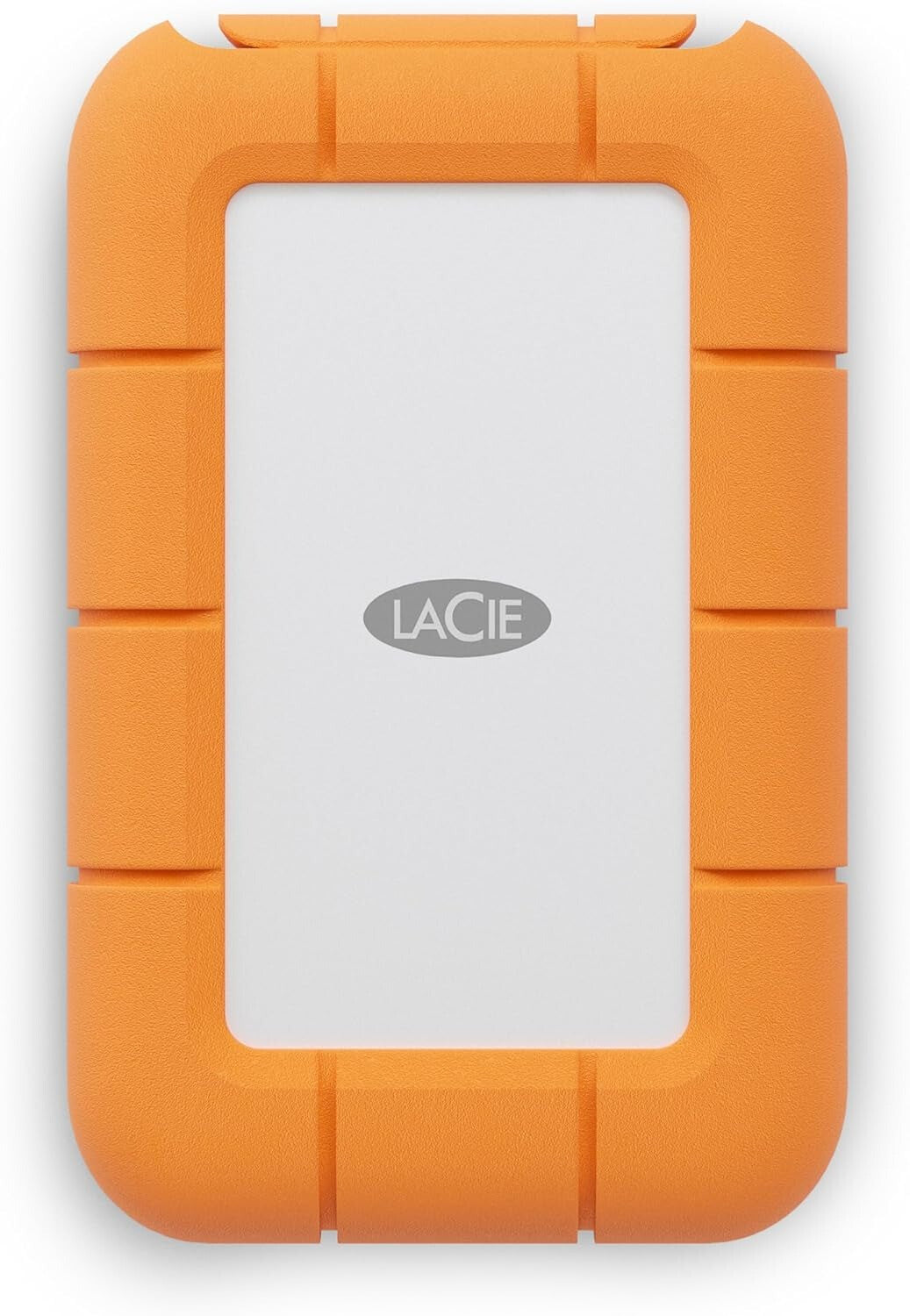 LaCie STMF500400 external solid state drive 500 GB USB Type-C USB 3.2 Gen 2x2 Grey, Orange