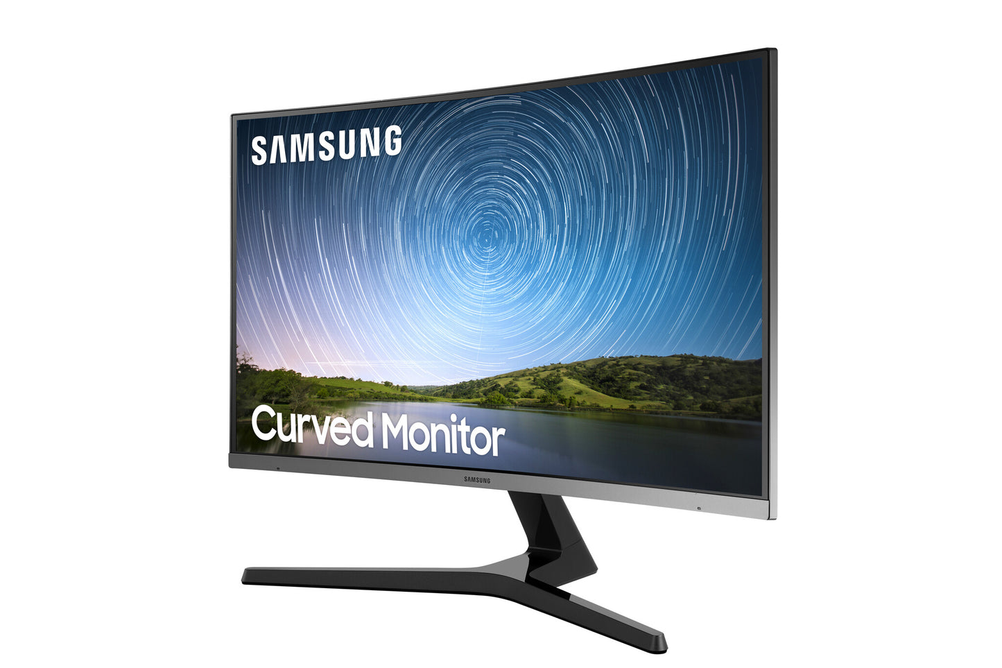 Samsung CR50 computer monitor 68.6 cm (27") 1920 x 1080 pixels Full HD LED Blue, Grey