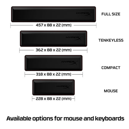 HyperX Wrist Rest - Keyboard - Full Size