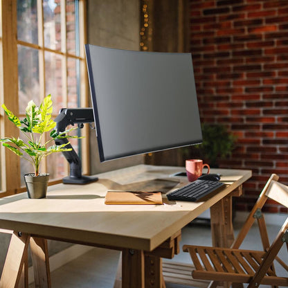 Ergotron HX Series 45-475-224 monitor mount / stand 124.5 cm (49") Desk Black