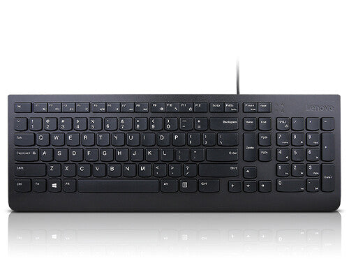 Lenovo Essential keyboard Universal USB Czech, Slovakian Black